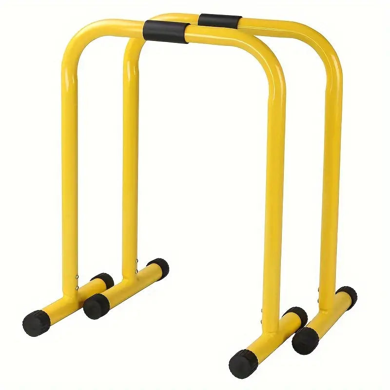 Multifunctional Height Adjustable Parallel Bars - Yellow