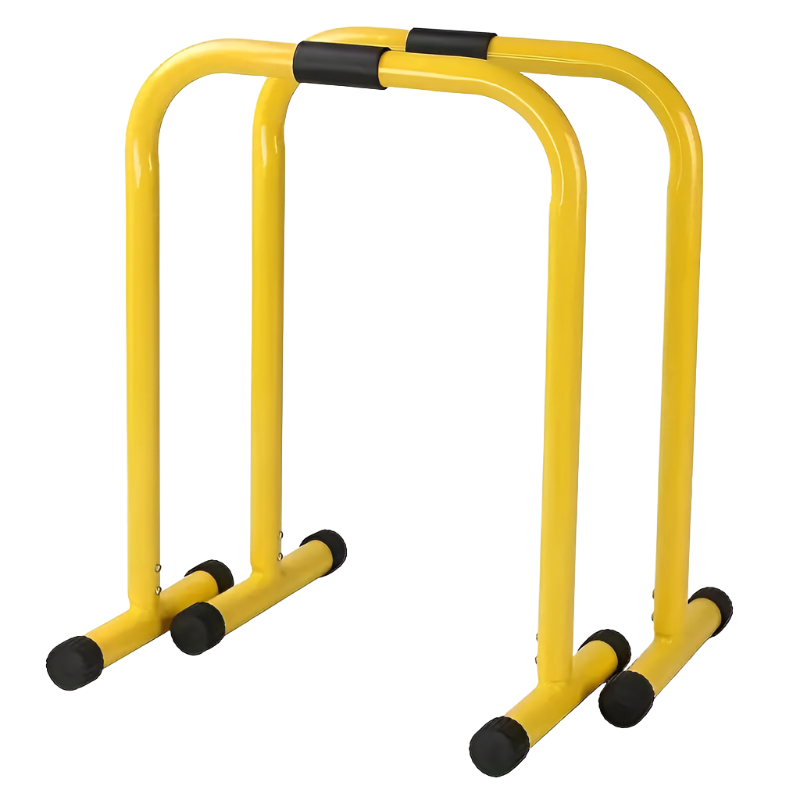 Multifunctional Height Adjustable Parallel Bars - Yellow